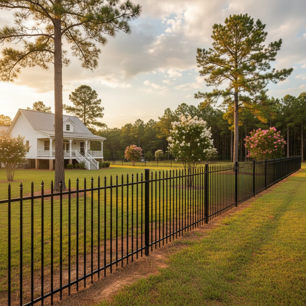 Aluminum Fence in Pineville, LA - Image 2