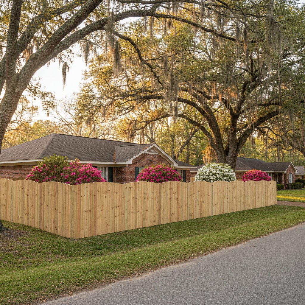 Wood Fence Installation in Pineville, LA